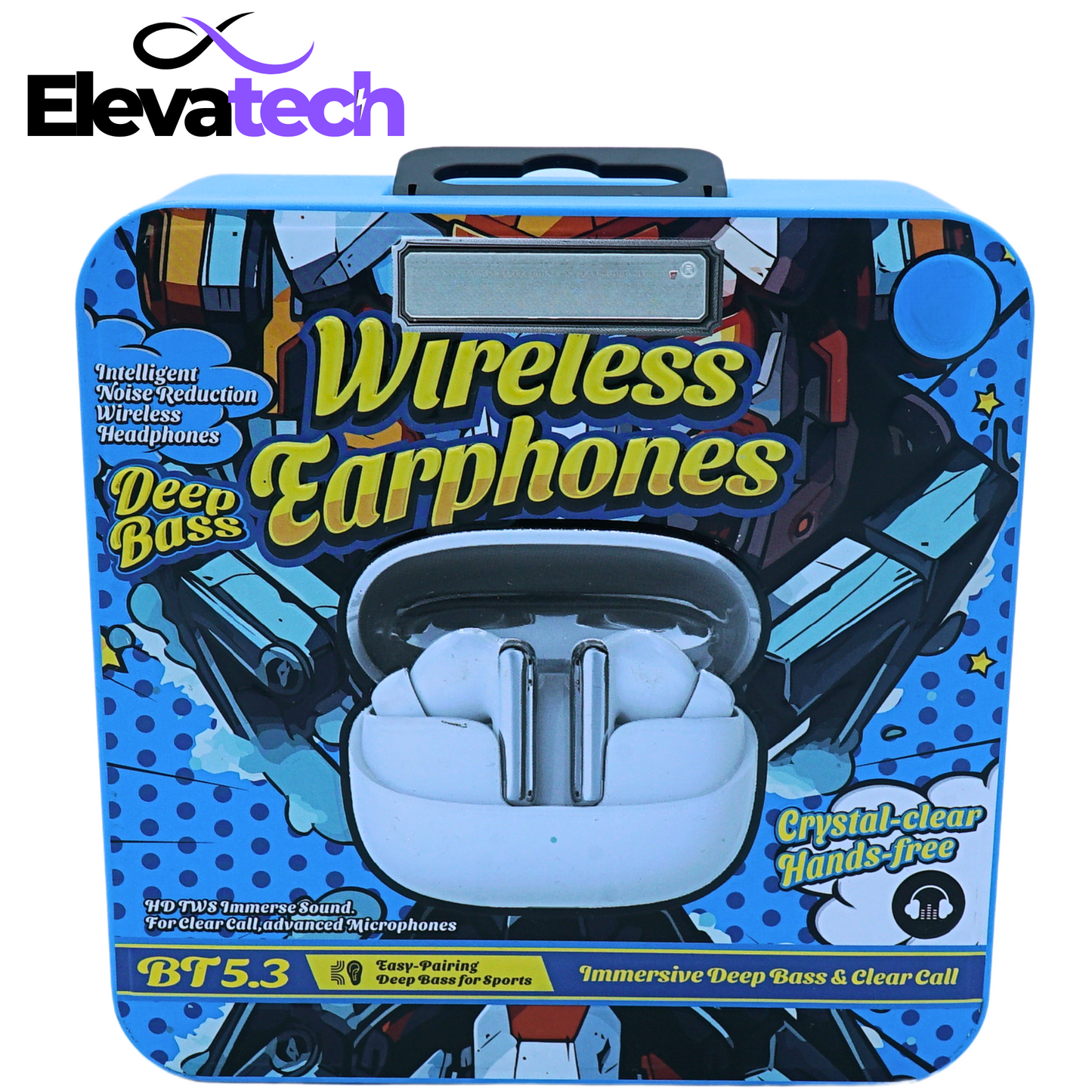 Elevatech - Prémium minőségű bluetooth fülhallgató